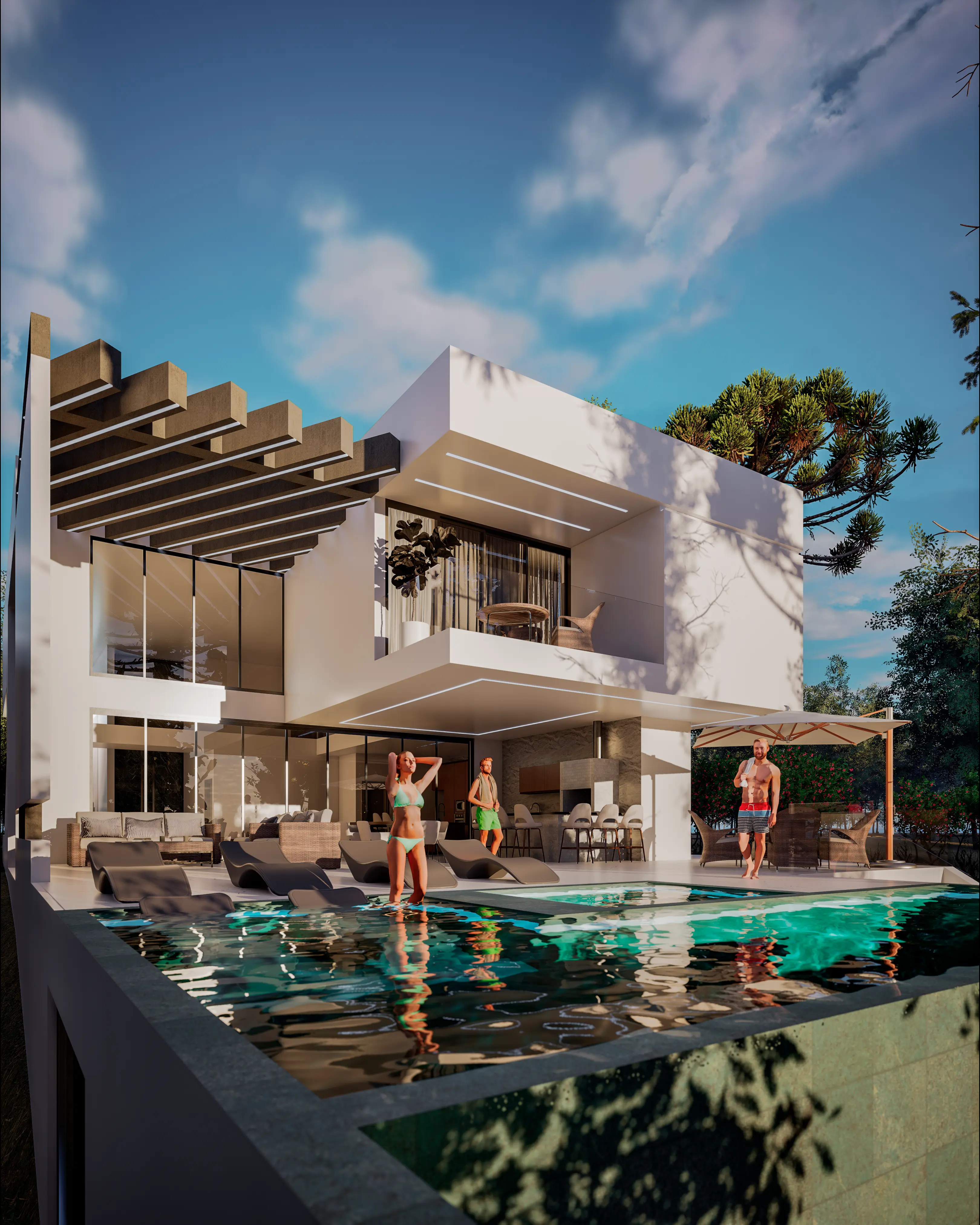 v.m House